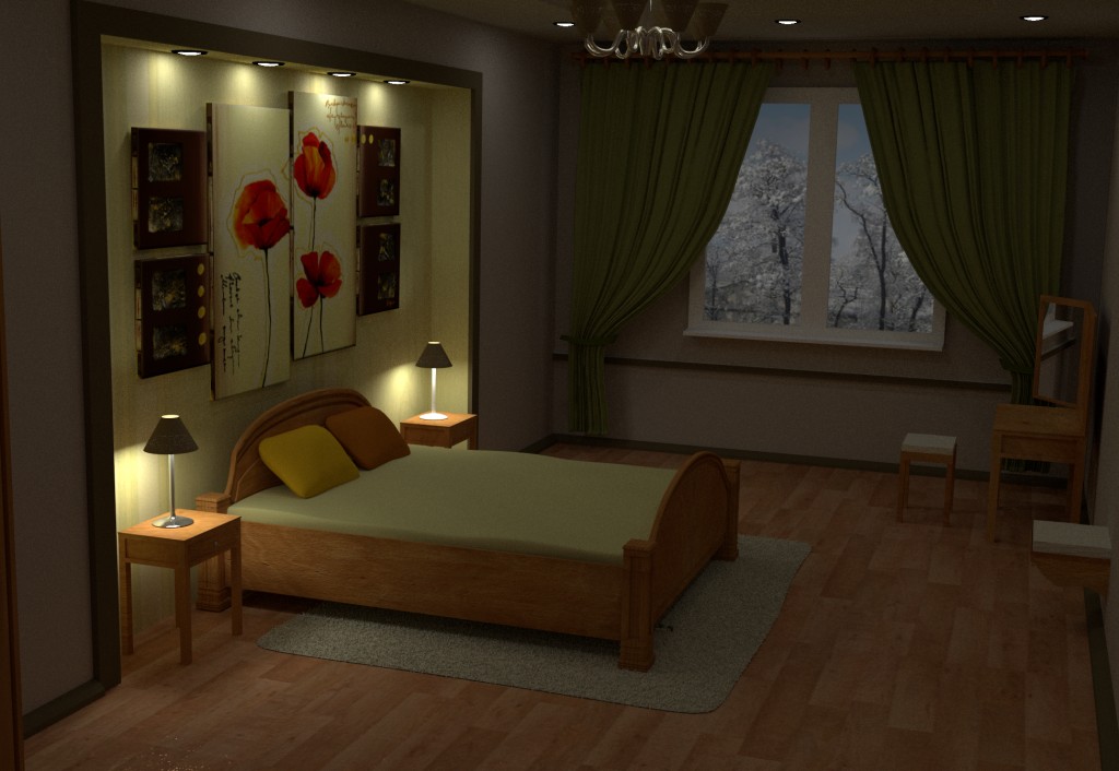Exlusive Bedroom with cycles preview image 1